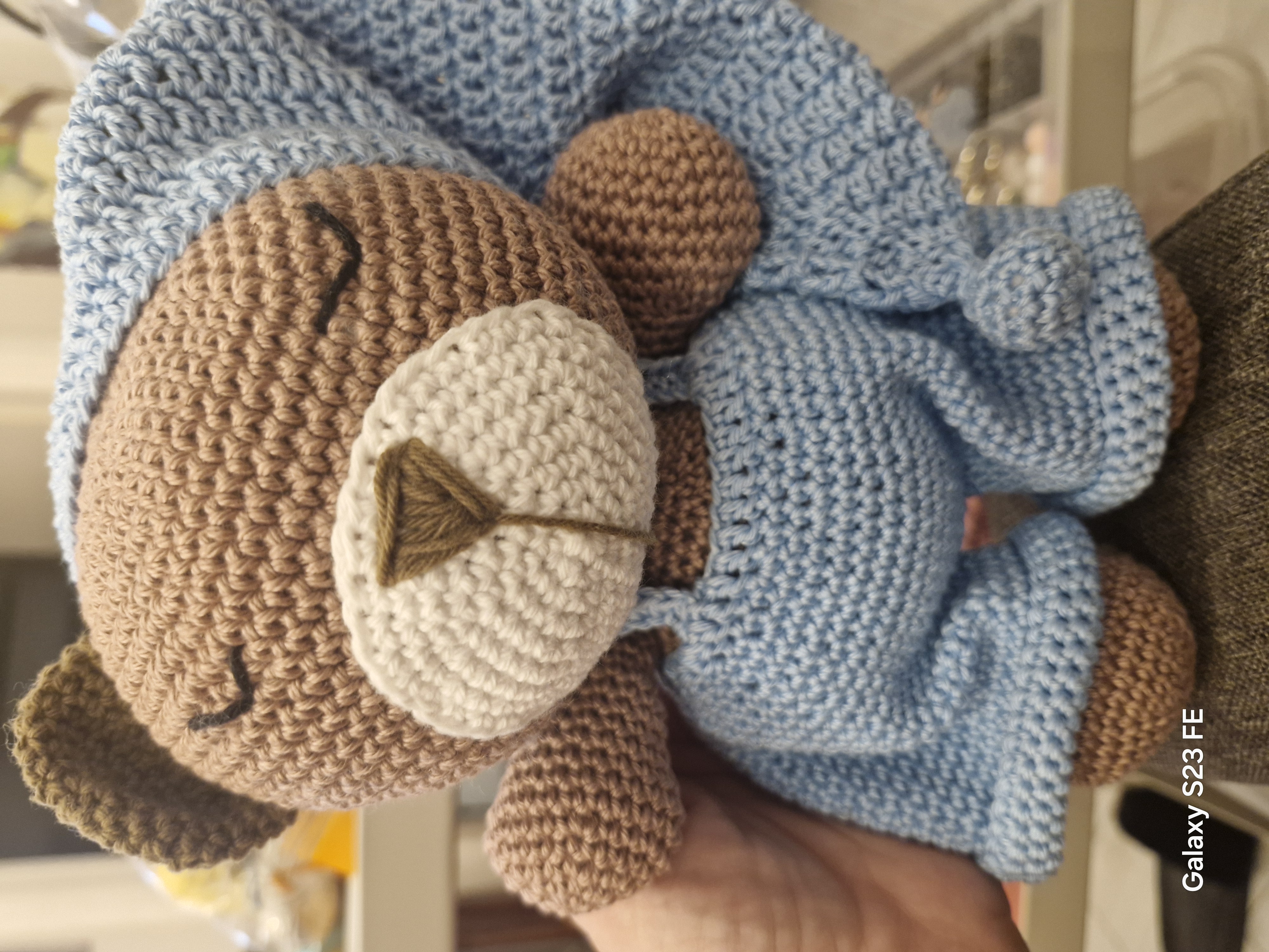 Amigurumi polipetti e orsetto fatti a mano
